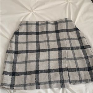Plaid skirt
